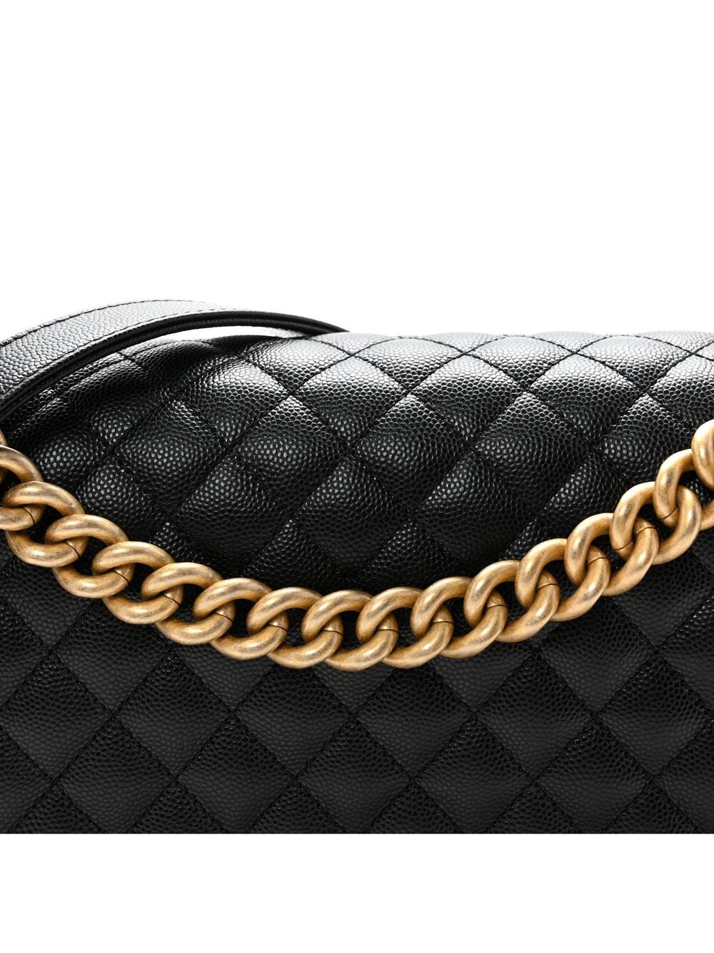 Chanel Caviar Quilted New Medium Boy #322002C49B - Picture 8 of 11